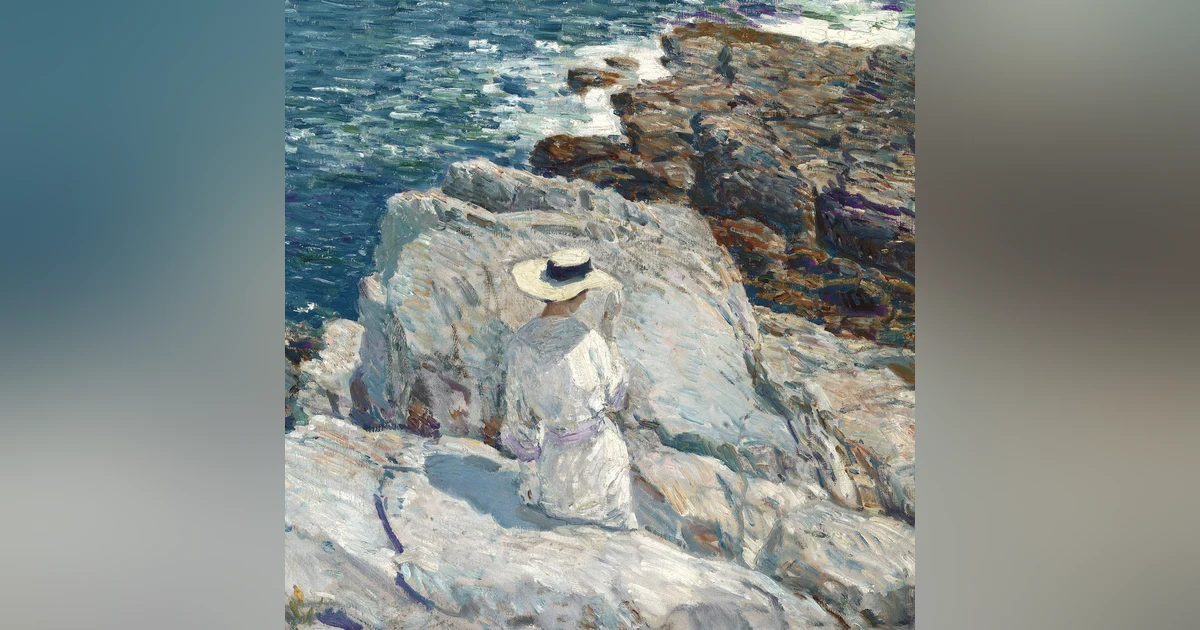 The South Ledges, Appledore by Childe Hassam