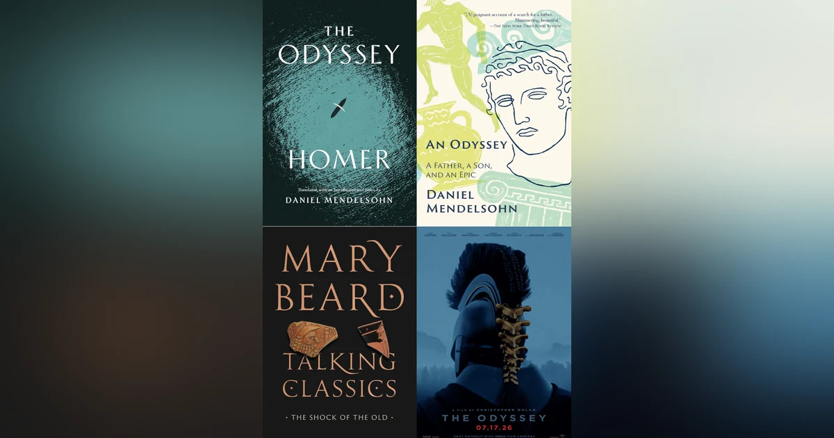 817 The Odyssey - Getting Ready for a Summer Blockbuster | My Last Book with Mary Beard