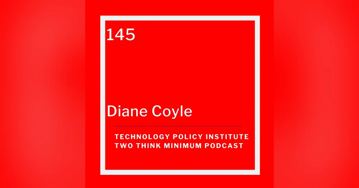 Beyond GDP, with Diane Coyle