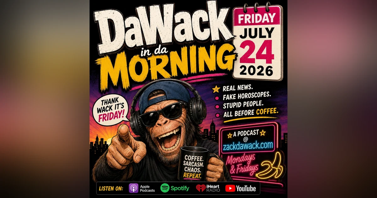 Friday July 24 2026 7/4/26 DaWack In Da Morning