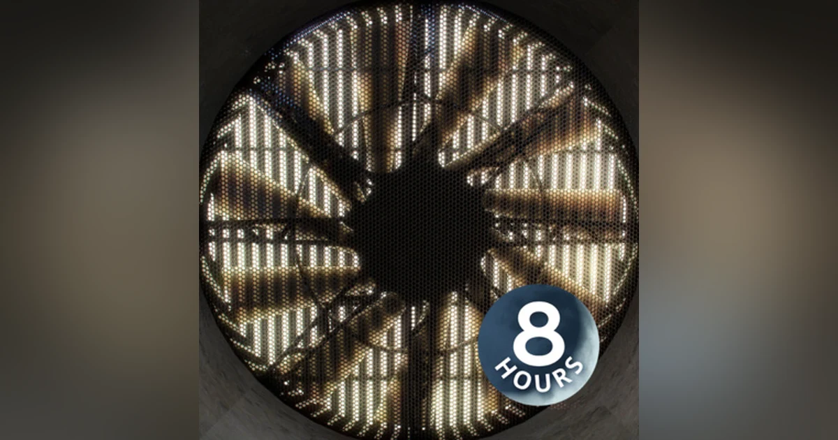Giant Fan White Noise 8 hours | Powerful Sound for Focus while doing Homework, Studying or Office Work