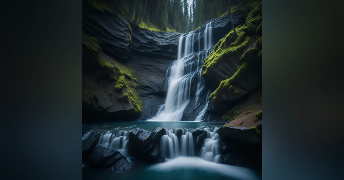 Majestic Cascades  8 Hours of Powerful Waterfall Sounds for Relaxation and Meditation