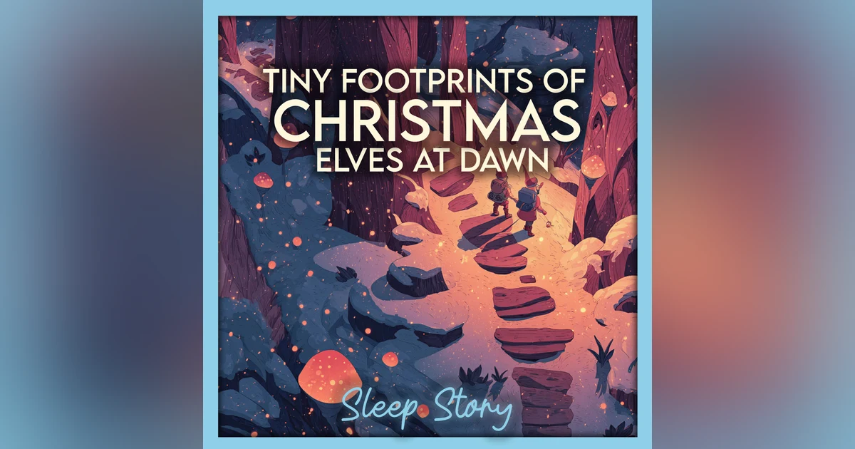 Tiny Footprints in the Snow ❄️ A Cozy Winter Sleep Story for Grown Ups | Deep Sleep & Peaceful Relaxation