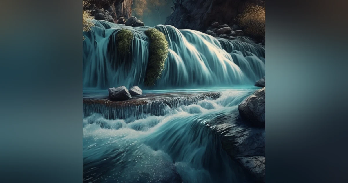 Waterfall Sounds For Sleeping 1 Hours