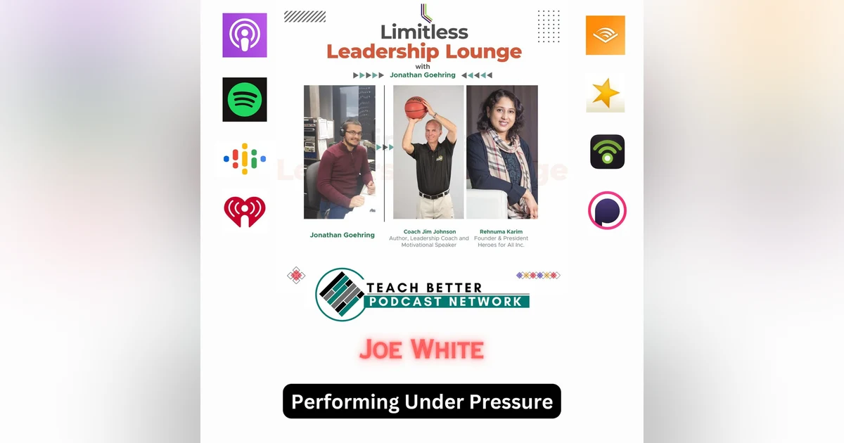 Performing Under Pressure With Joe White