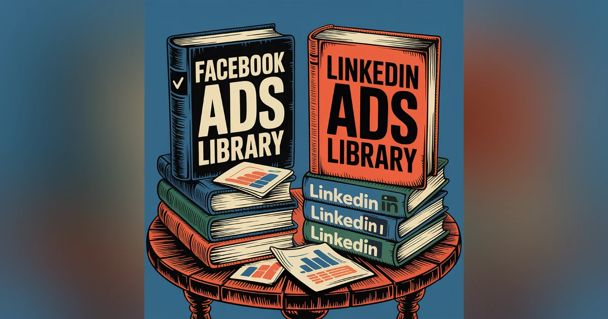 Facebook Ads Library vs LinkedIn Ads Library for Paid Active Campaigns