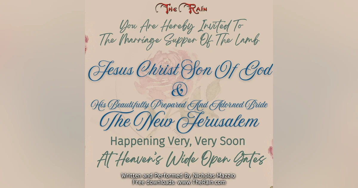 You're Invited (Minutes Before Midnight) soprano vocalise Nicholas Mazzio Lauren Mazzio The Rain