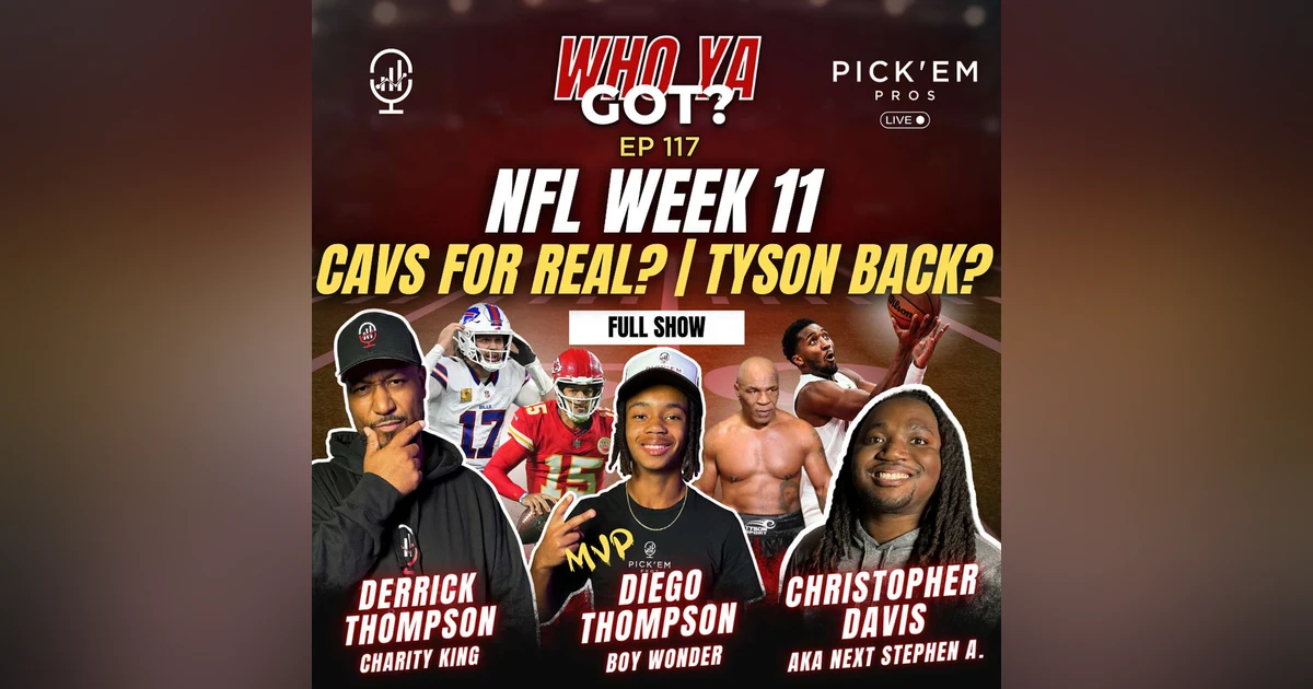 🏈 NFL Week 11 Preview: Tyson vs Paul, Lamar vs the MVP Race & NBA's Rising Stars Dilemma! 🏈🔥