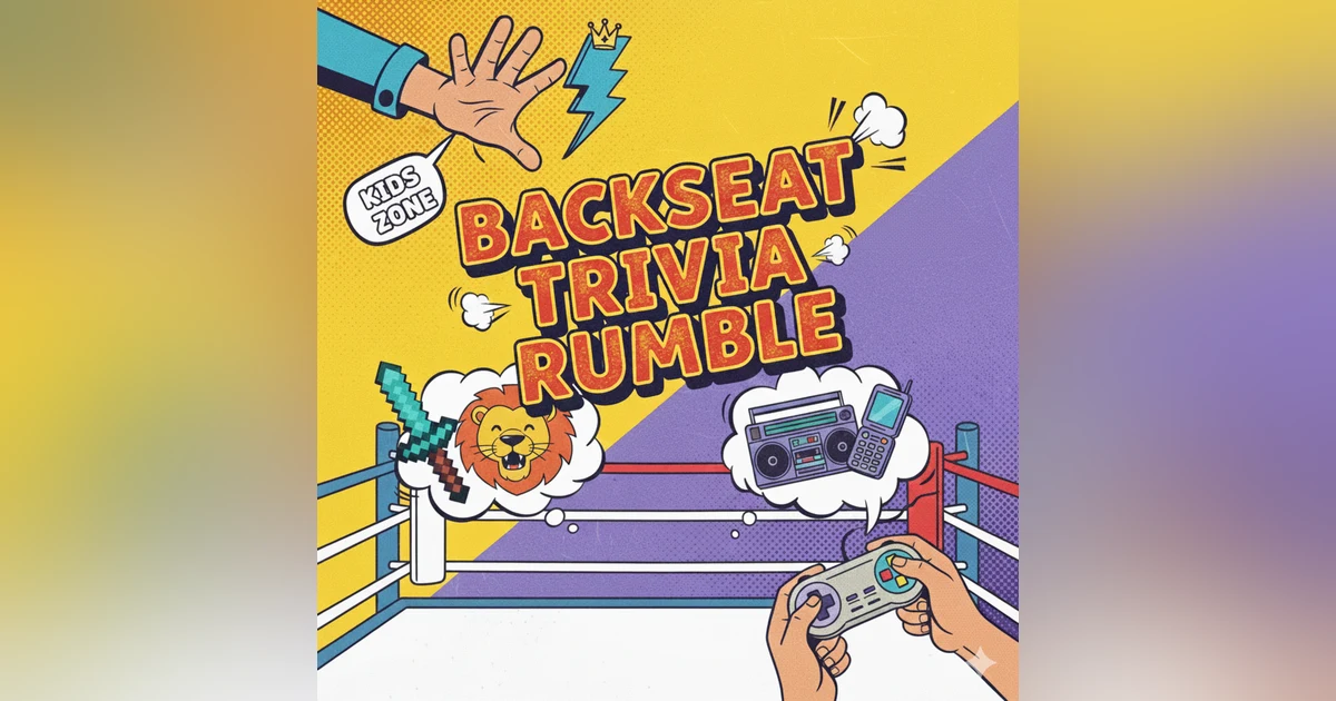 Toy Story 5 Trivia for Kids: Family Trivia Game | Backseat Trivia Rumble