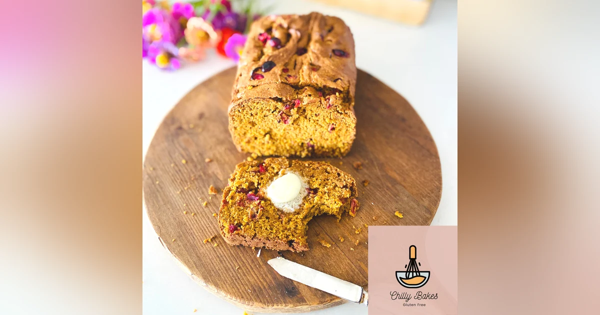 Pumpkin Cranberry Bread