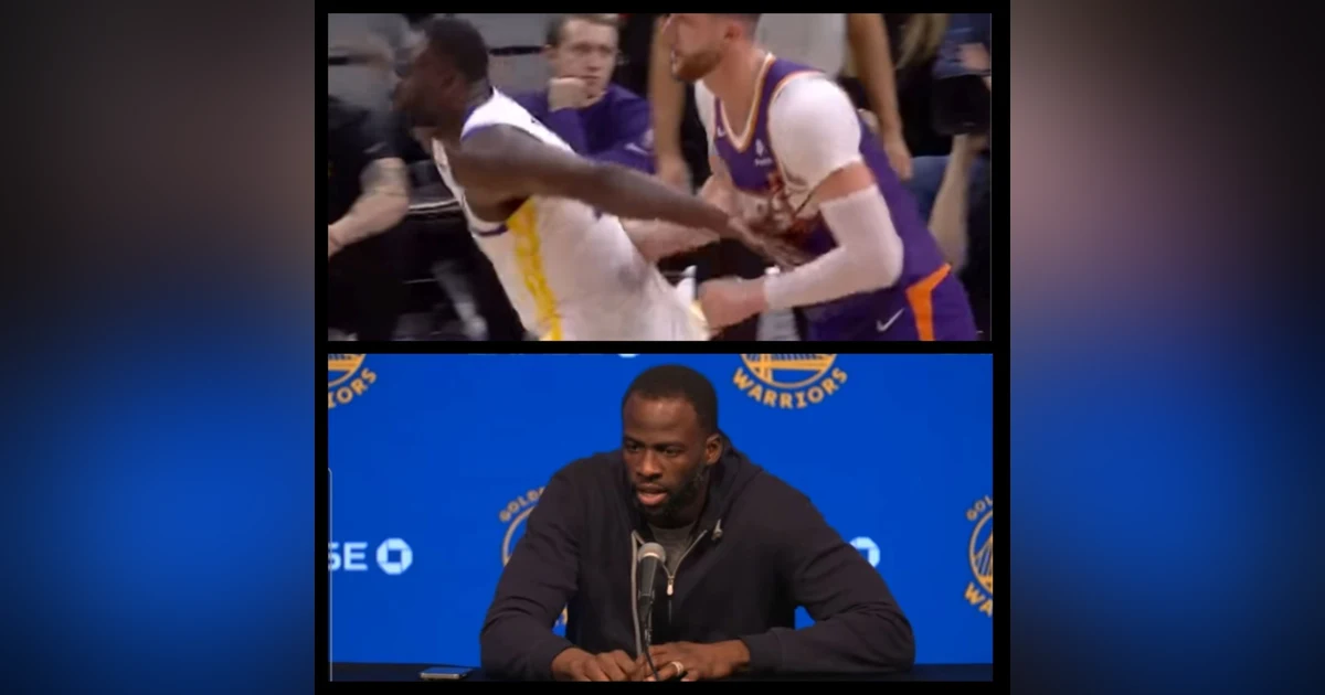2023-24 Season, Draymond Strikes Again LITERALLY