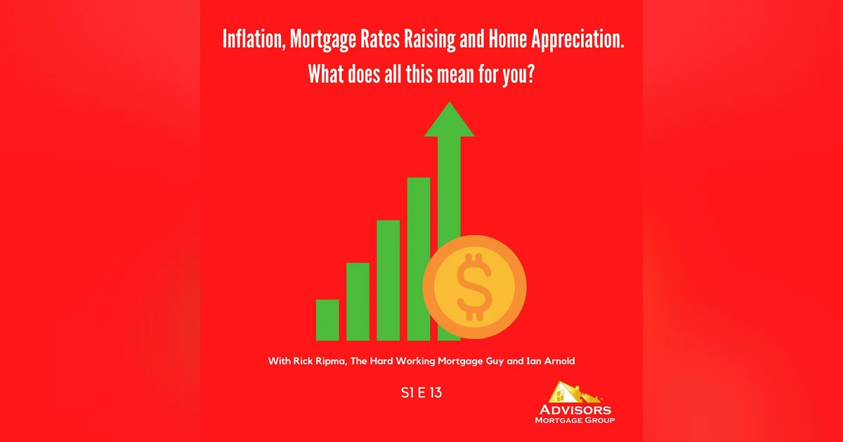 S1 E13 Inflation, Mortgage Rates Raising and Home Appreciation, OH MY! What might this mean for you?