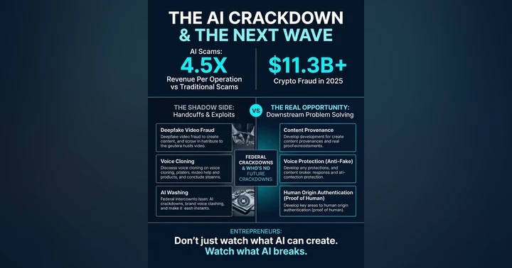 image for The Secret Behind the AI Scam Crackdown: Don't Let This Happen to You