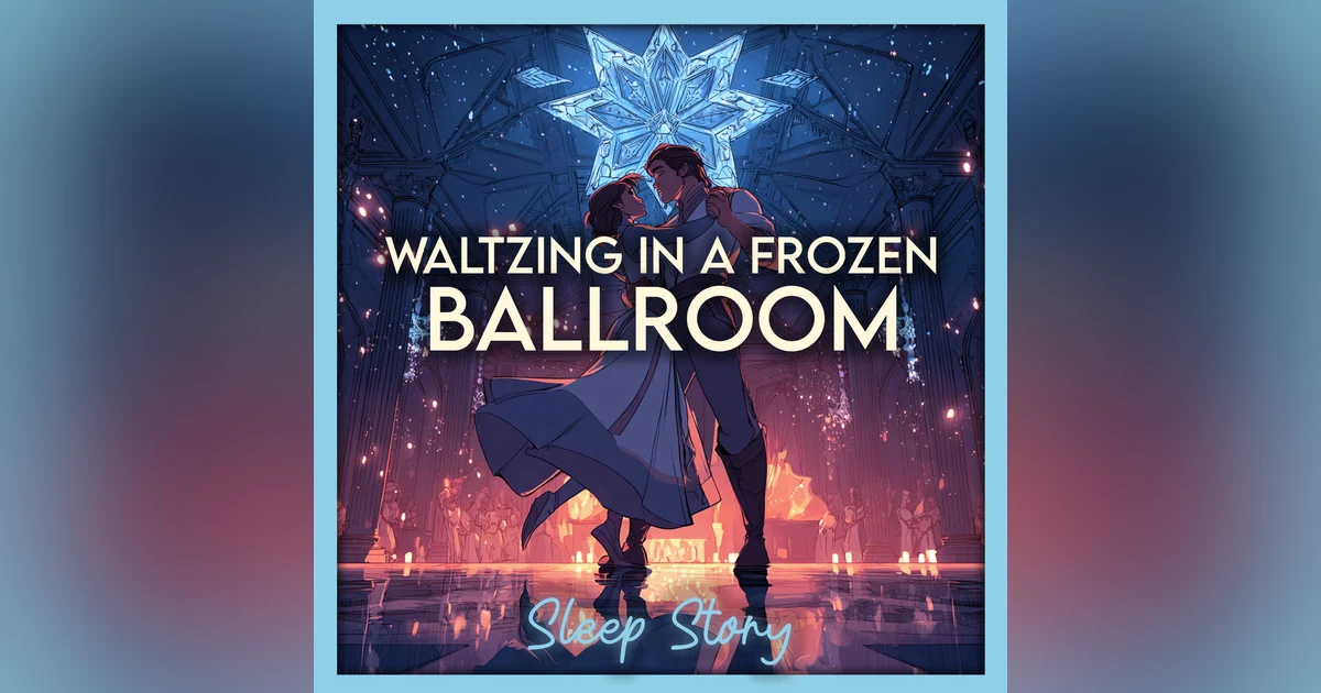 Frozen Ballroom Waltz | Cozy Winter Sleep Story for Adults with Deep Sleep Meditation, Soothing Narration