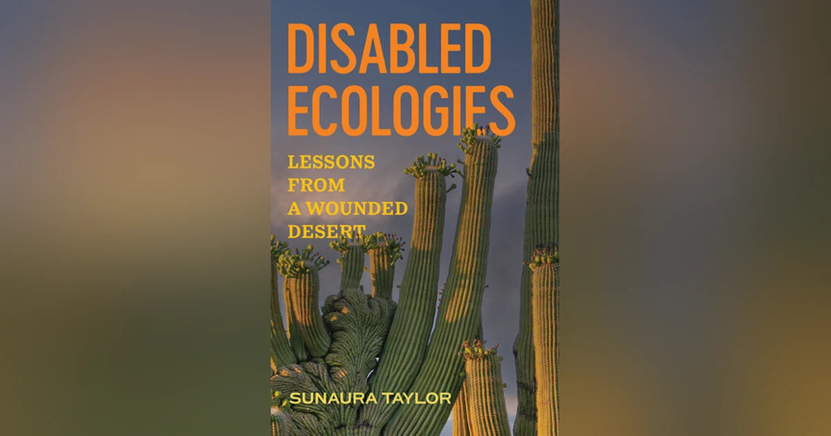 Disabled Ecologies. Lessons from a Wounded Desert. Talking with author, Professor Sunaura Taylor