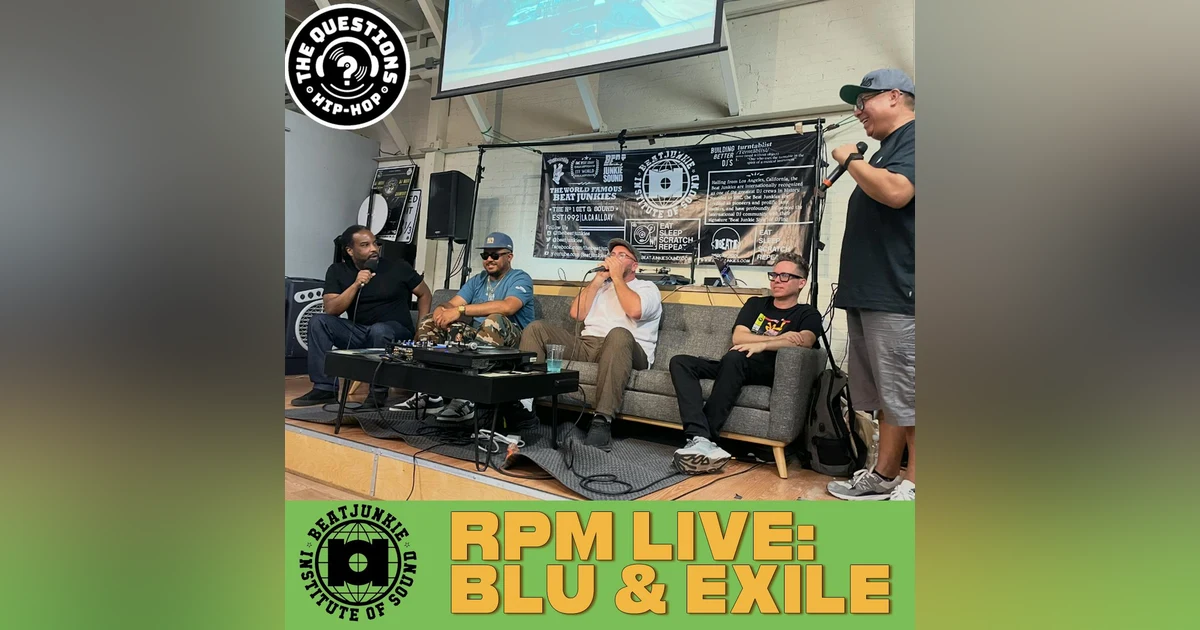 RPM: Blu + Exile on 'Below the Heavens' (Live at Beat Junkie Institute of Sound)