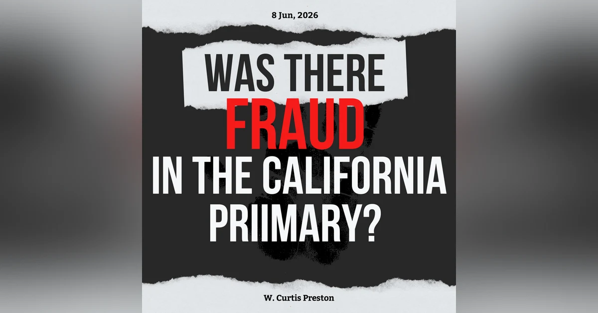 California Election Fraud?  (Pt 2)