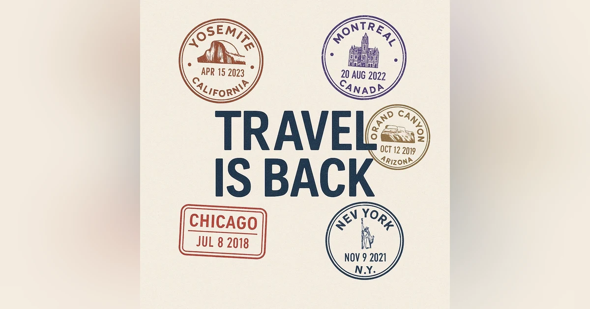 Travel Is Back