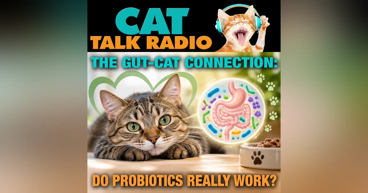 The Gut-Cat Connection: Do Probiotics Really Work?
