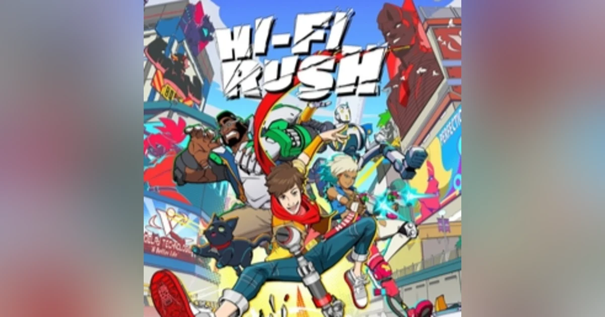 Hi-Fi Rush, Toe Tapping, Finger Snapping, DMC Meets Jet Set Radio