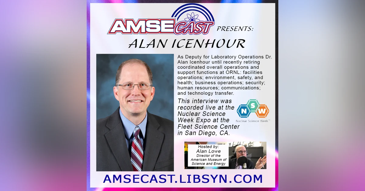 AMSEcast with guest Alan Icenhour