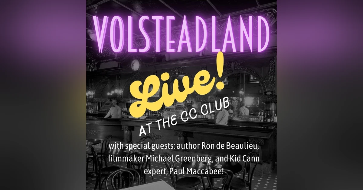 Volsteadland LIVE announcement