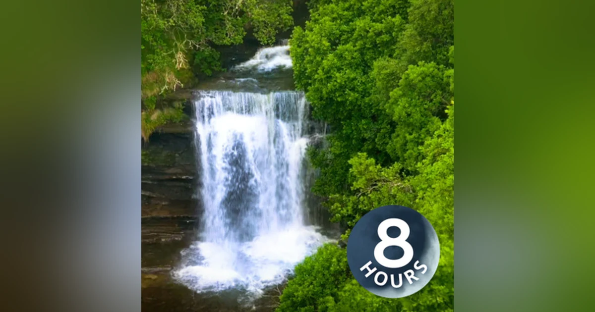 White Noise for Sleeping feat. Waterfall Sounds 8 Hours