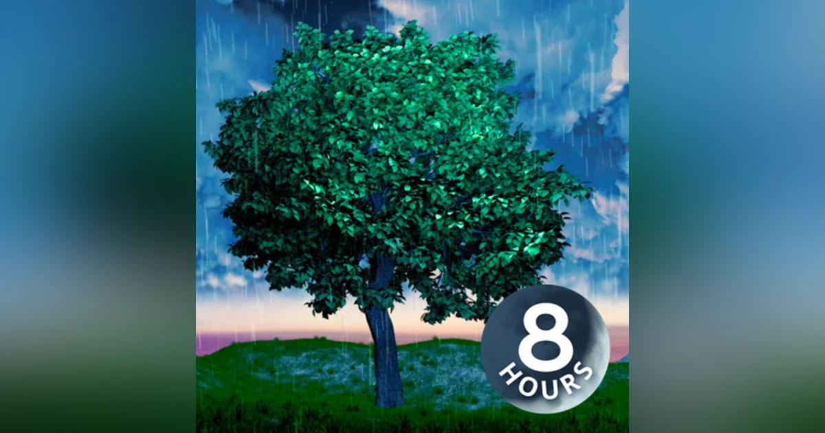 White Noise Rain Sounds for Sleep, Focus, Studying | Rainstorm 8 hours