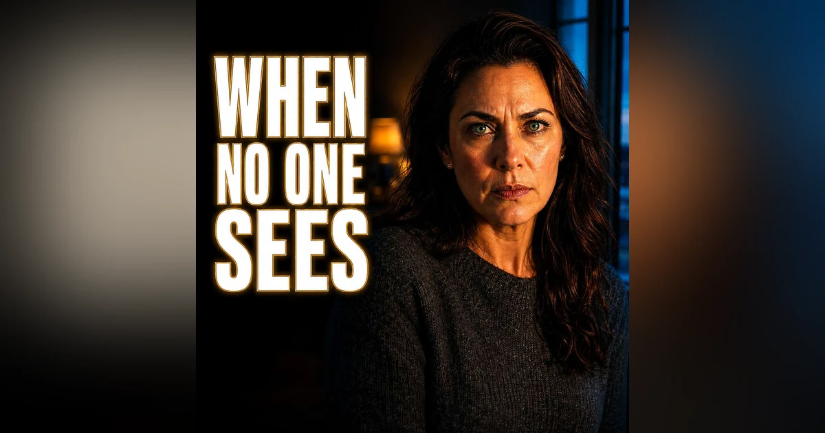 WHEN NO ONE SEES!