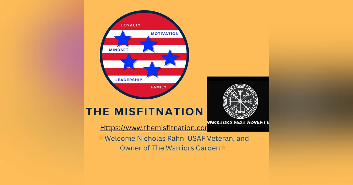 Saving Lives: Nicholas Rahn's Mission of Hope and Healing on The MisFitNation Show