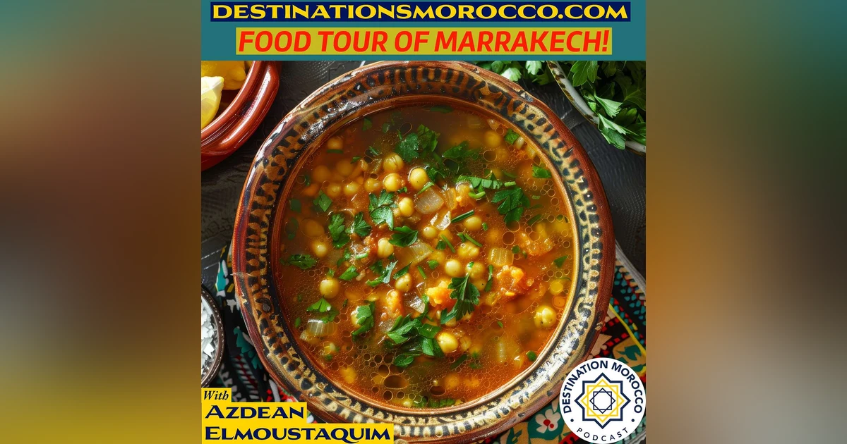 Live Street Food Tour of Marrakech