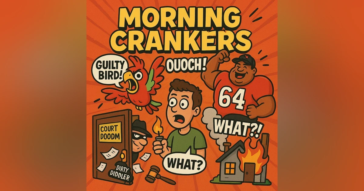 "Parrots, Pyros, and 464 Pounds of Trouble | Morning Crankers"