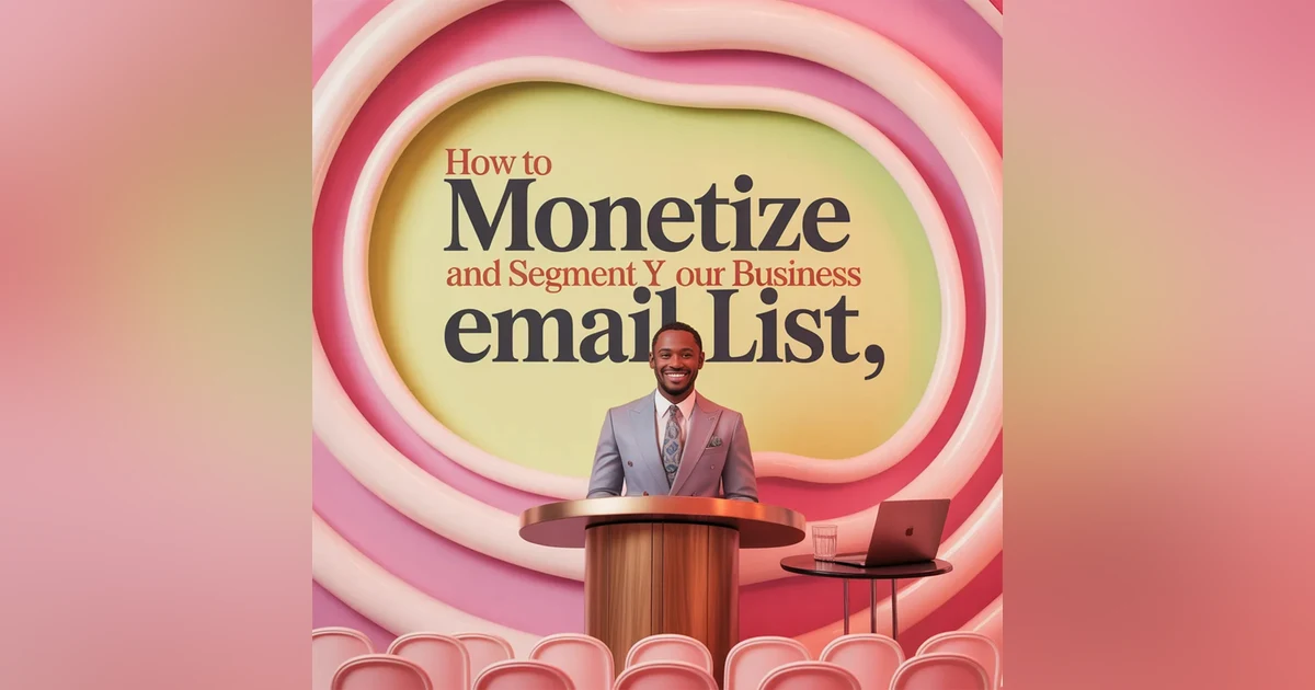 How to Monetize and Segment Your Business Email List for Maximum Marketing ROI That Generates $40 for Every $1 Spent 💸 with Favour Obasi-ike (Valentine's Day Special) 💕