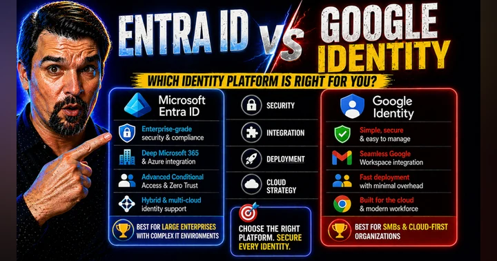 image for Microsoft Entra Vs Google Identity Guide