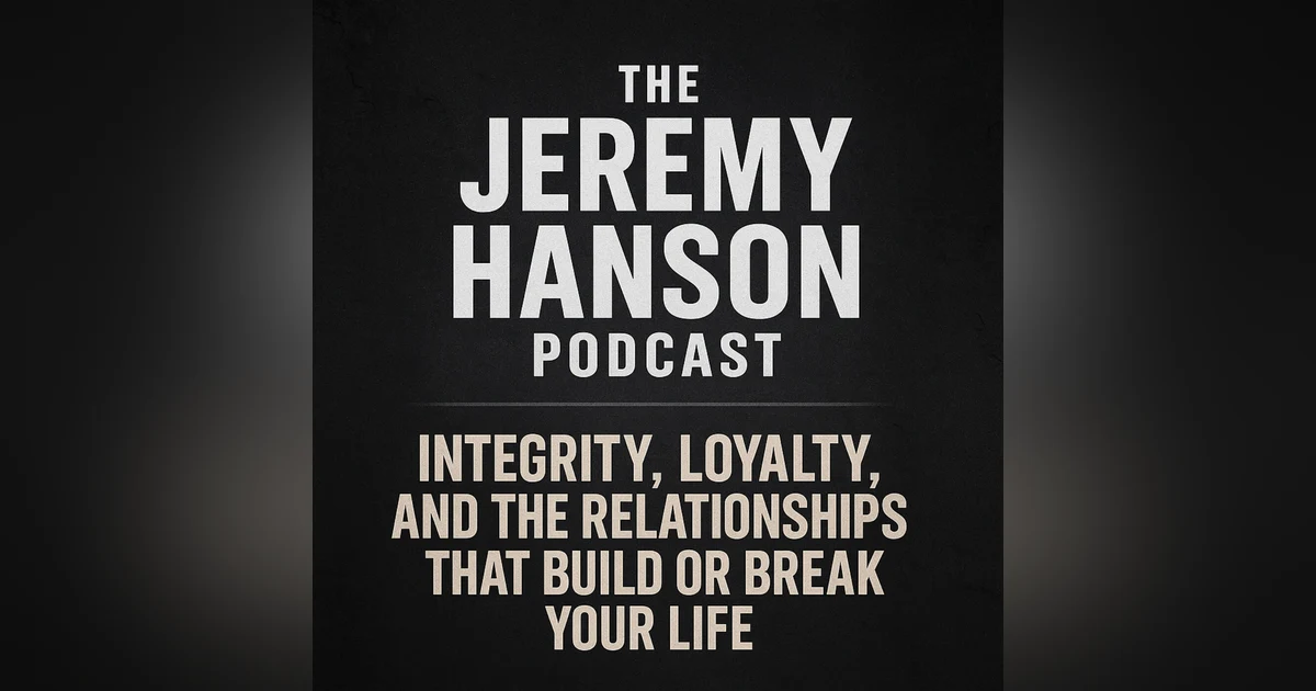 Optimized Entrepreneur: Why Integrity and Relationships Decide Your Entire Future