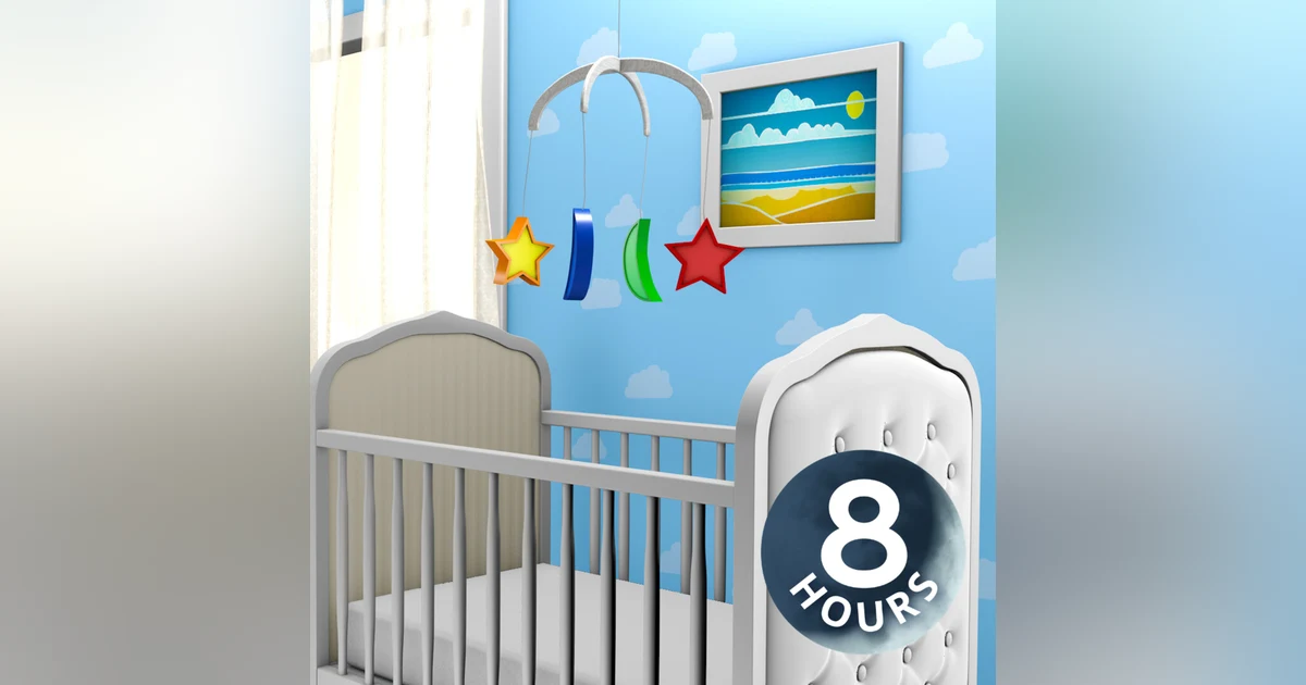 Baby Sleep Sounds to Soothe Crying, Colicky Infant | White Noise 8 Hours