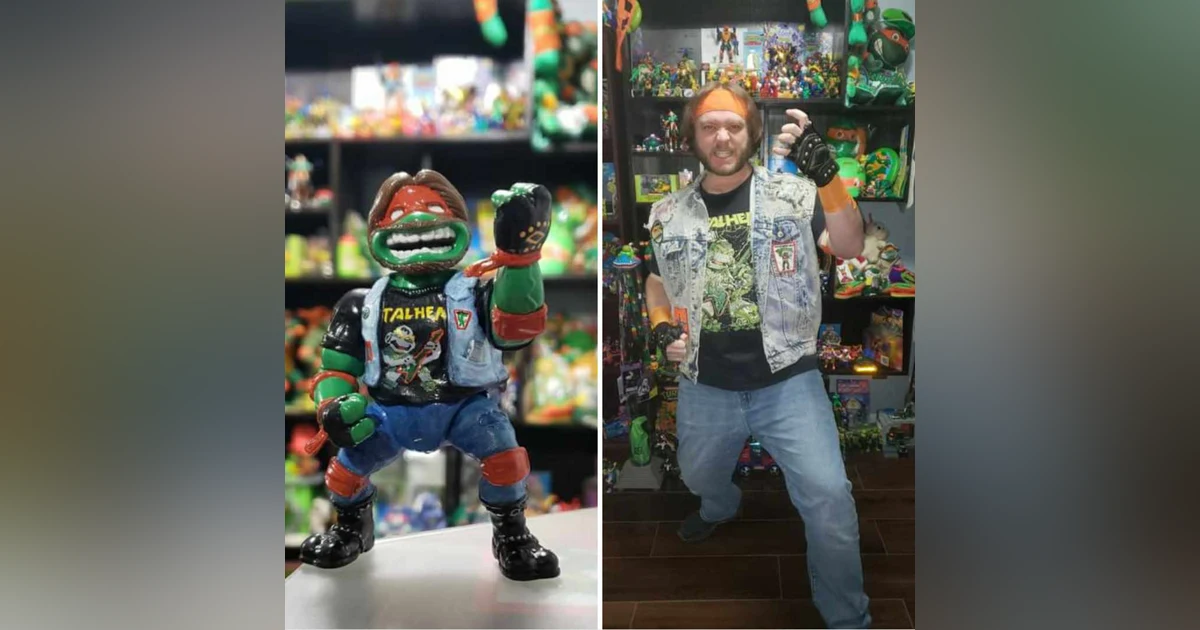 Benjamin Baldwin Rocker Turtle collector and one Cool Kid!