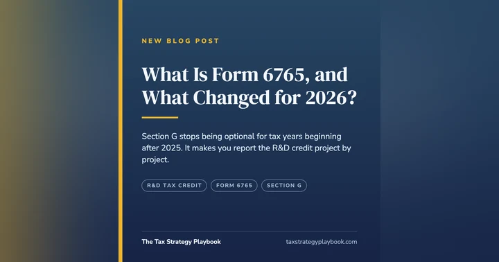 image for What Is Form 6765, and What Changed for 2026?