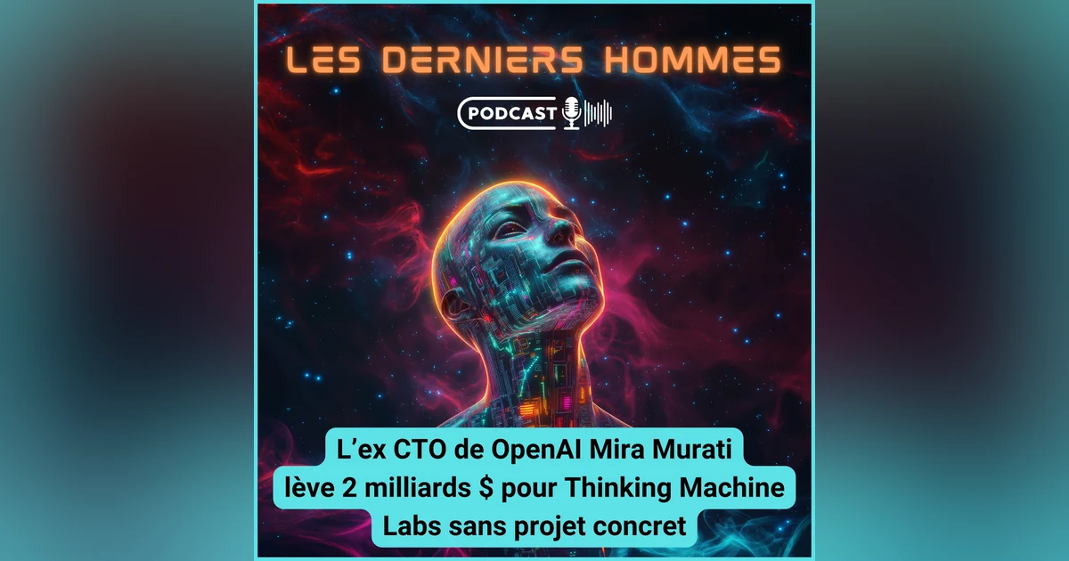 L’ ex CTO de OpenAI Mira murati lève 2 milliards pour Thinking machine labs