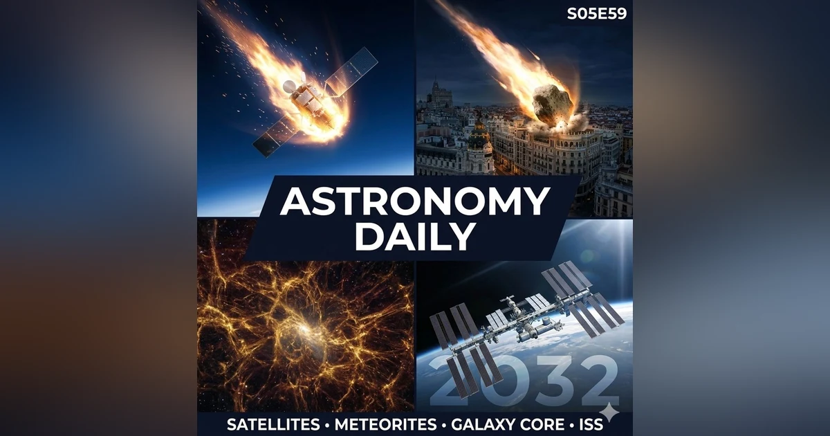 Satellite Down, Meteorite Strike, ISS Saved & More