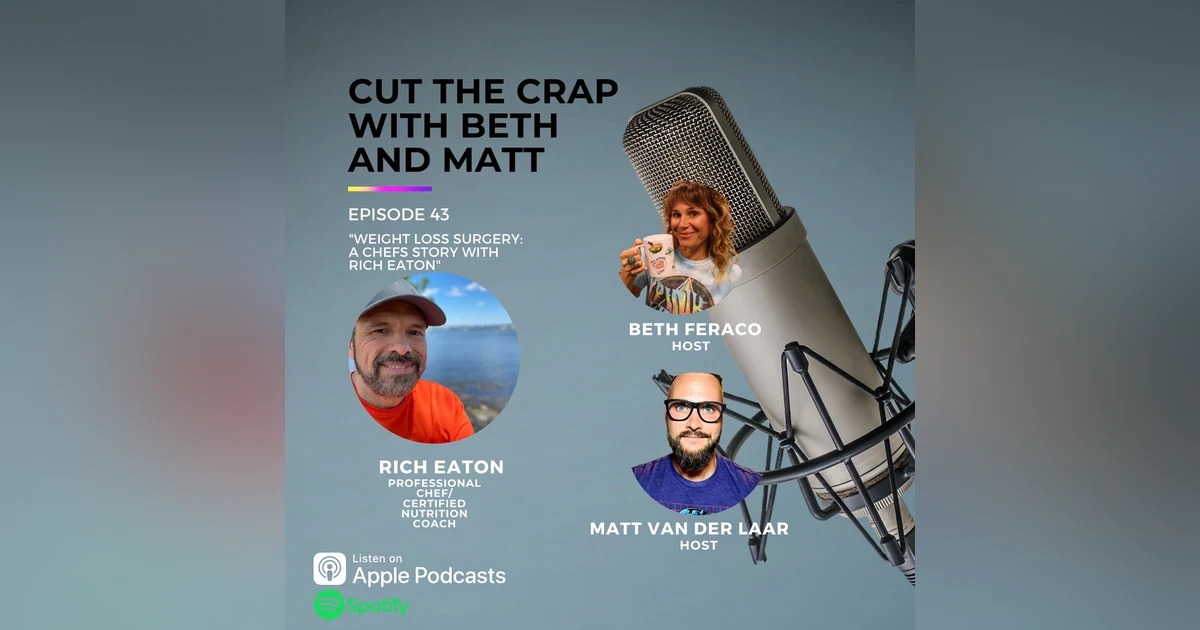 43 - Weightloss Surgery: A Chefs Story With Professional Chef Rich Eaton