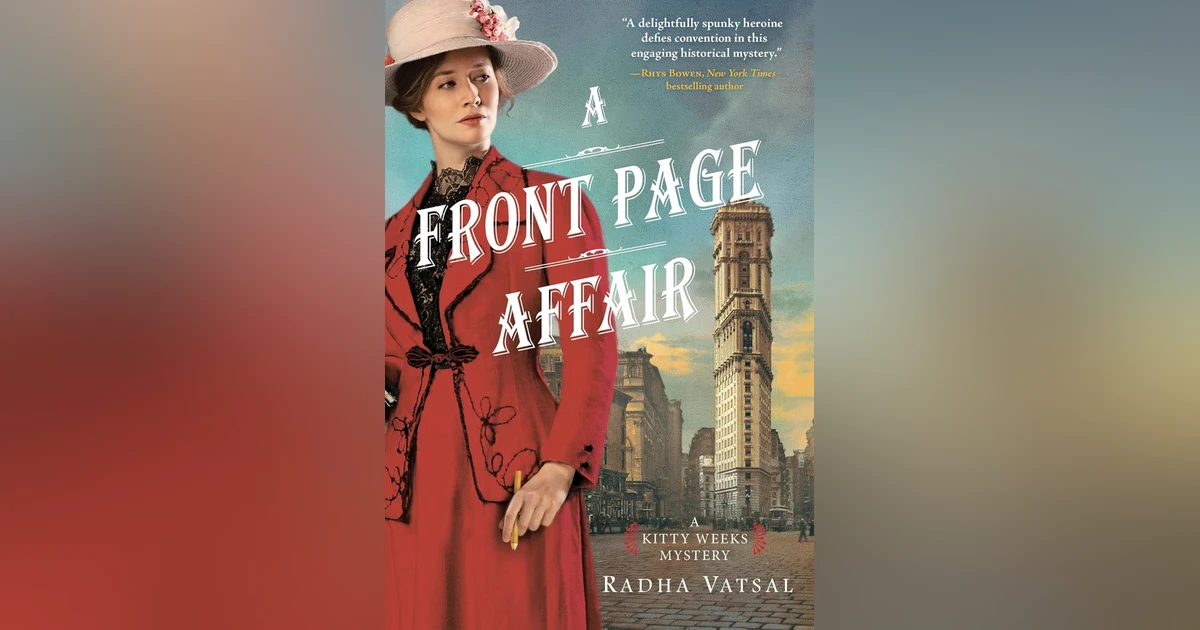 40 Radha Vatsal, Author of “A Front Page Affair”