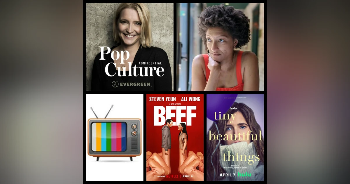 345: April TV! From Beef to 1980's psychological thrillers. We discuss! With Candice Frederick, Senior Culture Reporter at HuffPost