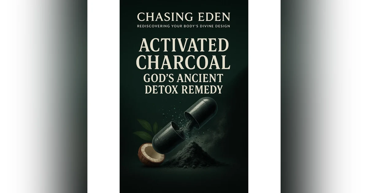 Activated Charcoal — God’s Ancient Remedy for Modern Health