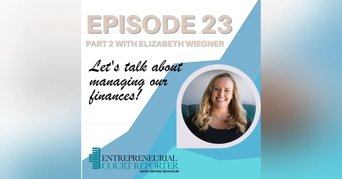 #23 - Managing the Finance Department of our Businesses - Part 2 with the Proofreading Business Coach
