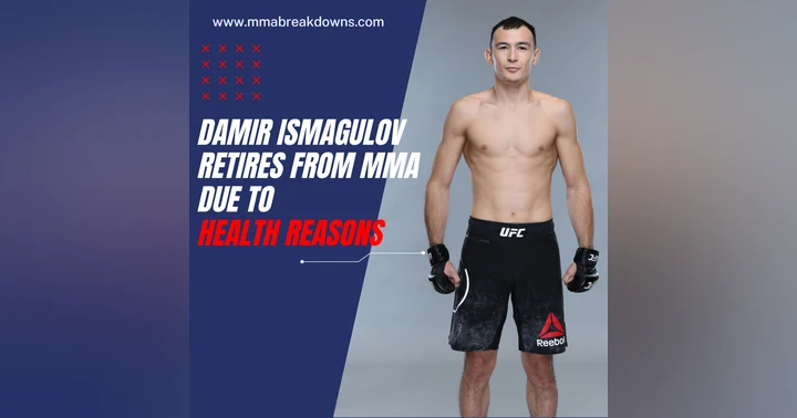 image for UFC's Damir Ismagulov retires from MMA