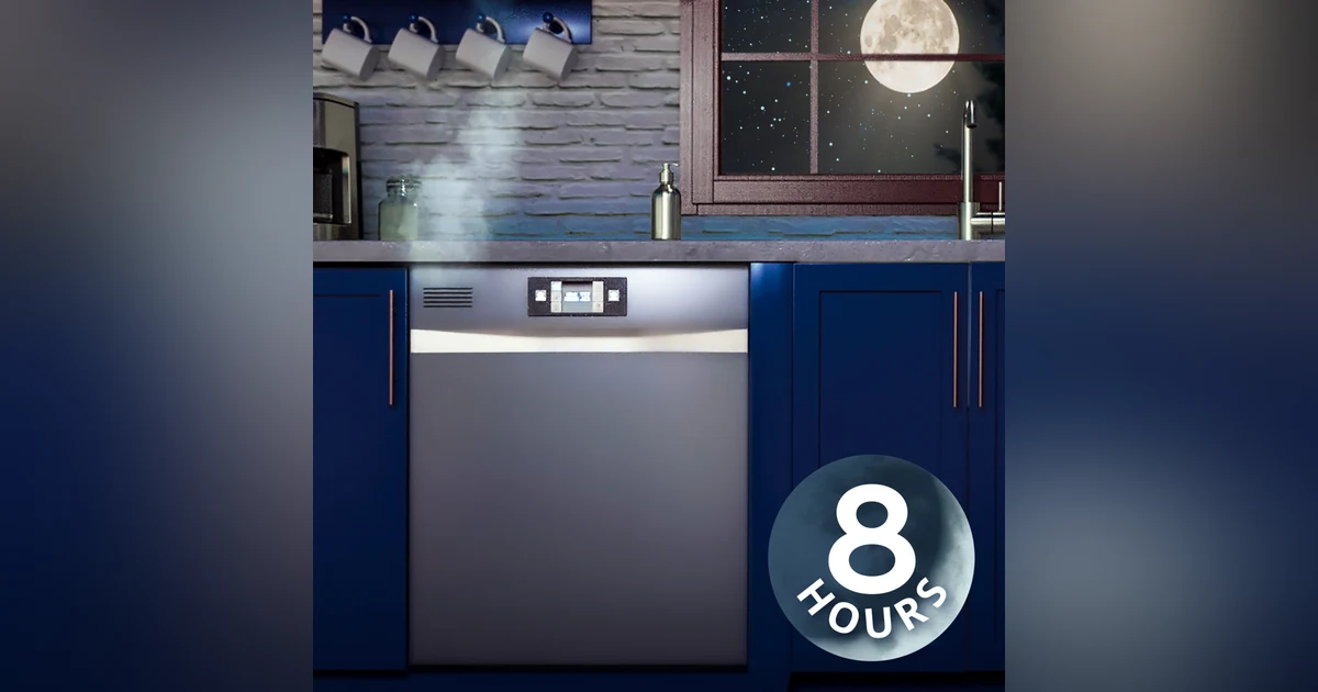 Calming Dishwasher Sounds | 8 Hour Sleep White Noise