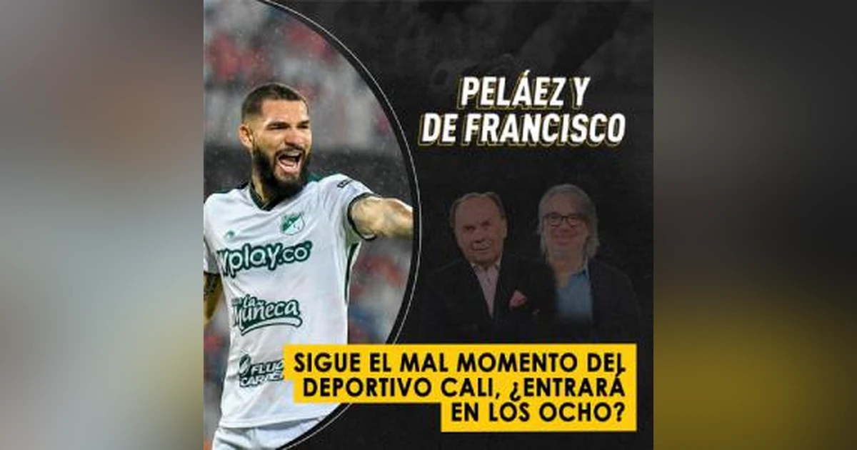 Sigue el mal momento del Deportivo Cali, ¿entrará en los ocho?