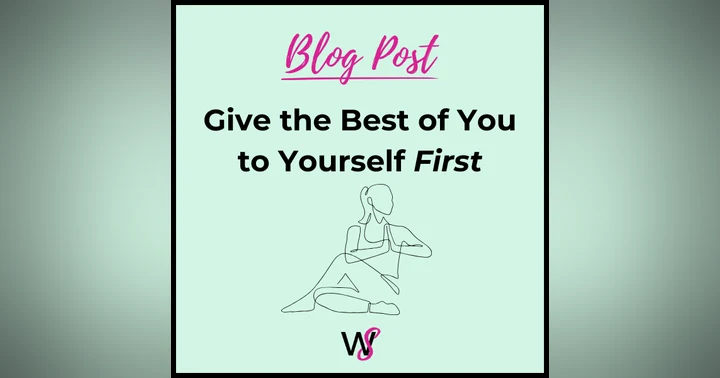 image for Give the Best of You to Yourself First