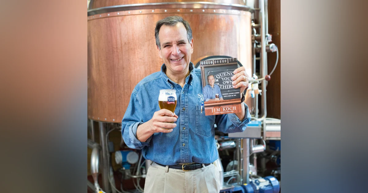 Jim Koch Brewer Samuel Adams founder CEO Boston Brewing Company